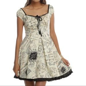 Hot Topic Harry Potter Marauder's Map Dress